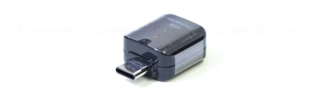 Galaxy A30 OTG対応USB変換アダプタ01