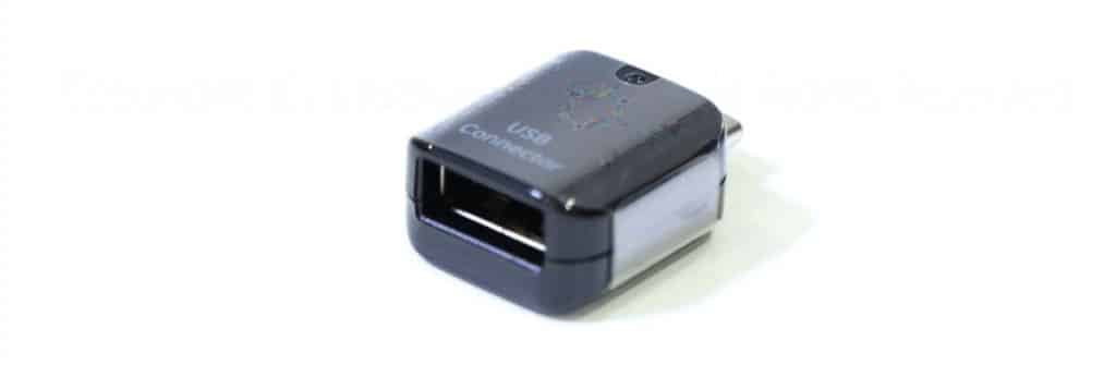 Galaxy A30 OTG対応USB変換アダプタ02