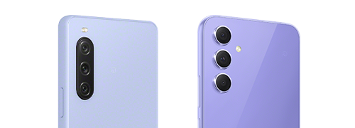 Xperia 10 VとGalaxy A54 5Gのカメラ比較