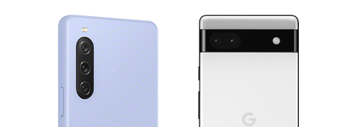 Xperia 10 VとPixel 6aのカメラ比較