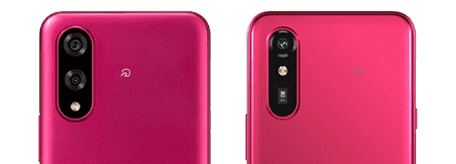 BASIO active3 / らくらくスマートフォン Liteのカメラ比較