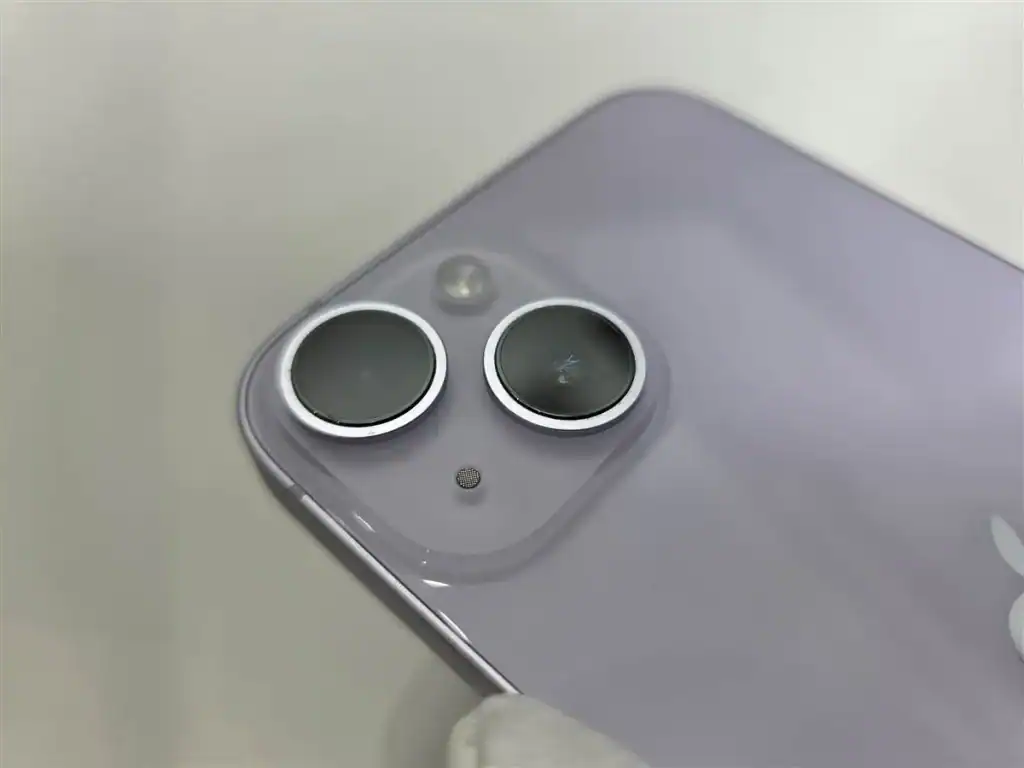 au Certified iPhone 14 カメラ部チェック3