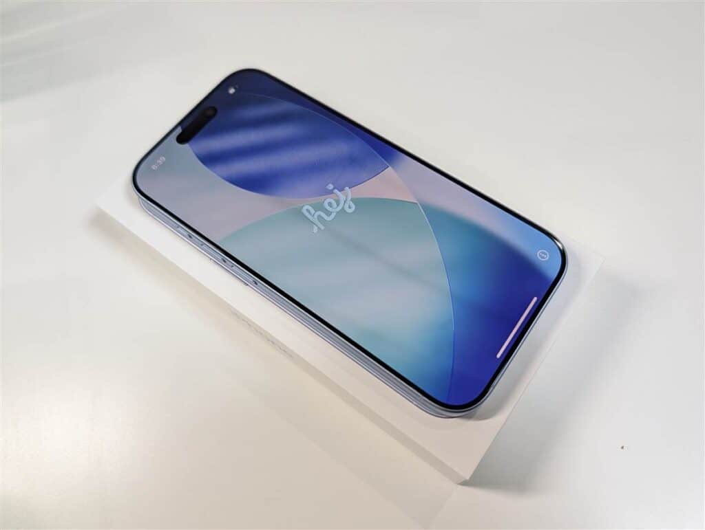 iPhone 17 ホーム画面