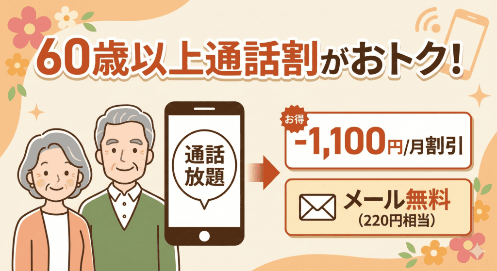 60歳以上通話割