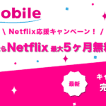 Netflix応援キャンペーン