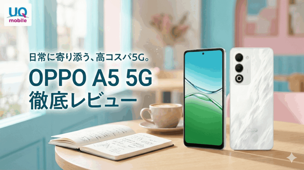 OPPO A5 5Gレビュー