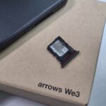 arrows We3 micro SDカードスロット