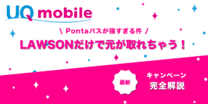 Pontaパスのローソン特典解説