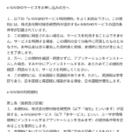 e-NINSHO利用規約の同意